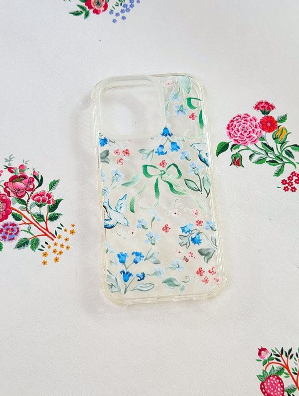 Skinnydip London Sophie Amelia Creates X Skinnydip Blue & Coral Meadow IPhone Case – Skinnydip London