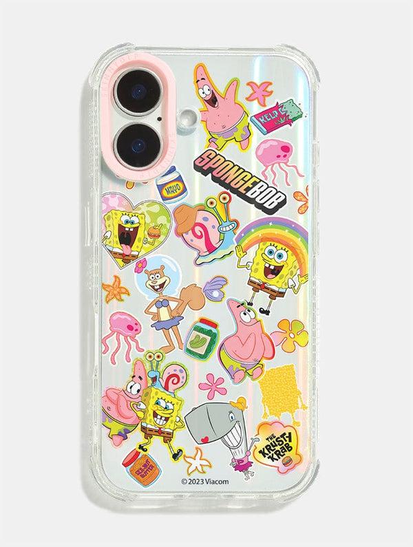 Skinnydip London SpongeBob x Skinnydip Cute Sticker Shock iPhone Case