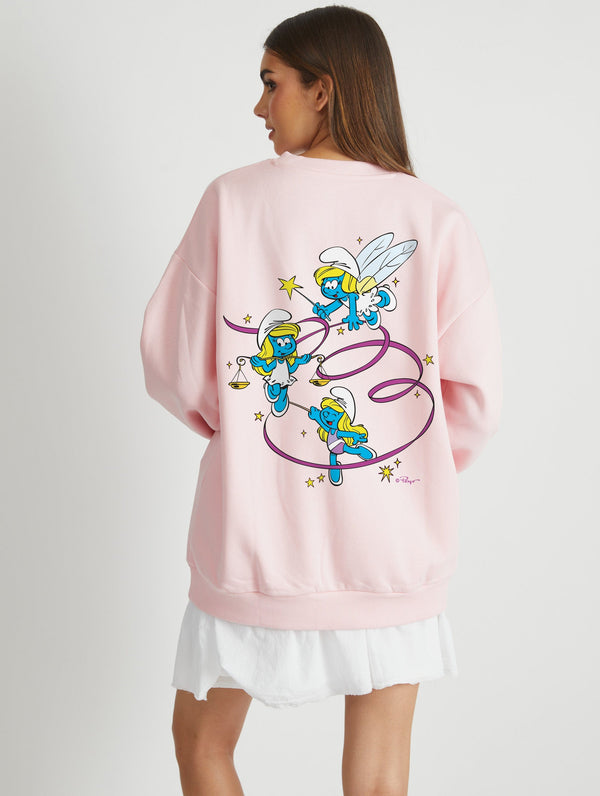 Skinnydip London SpongeBob x Skinnydip Sandy Cheeks Sweatshirt In Pink