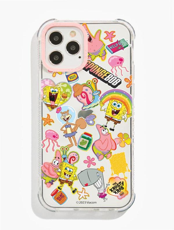 Skinnydip London SpongeBob x Skinnydip Sticker iPhone Case