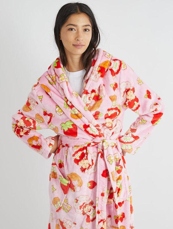 Skinnydip London Strawberry Shortcake X Skinnydip Pink Dressing Gown – Skinnydip London