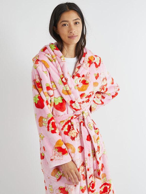Skinnydip London Strawberry Shortcake x Skinnydip Pink Dressing Gown – Skinnydip London