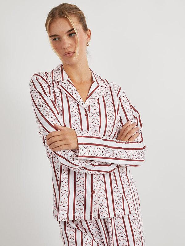 Skinnydip London Stripe Bow Pyjama Set – Skinnydip London