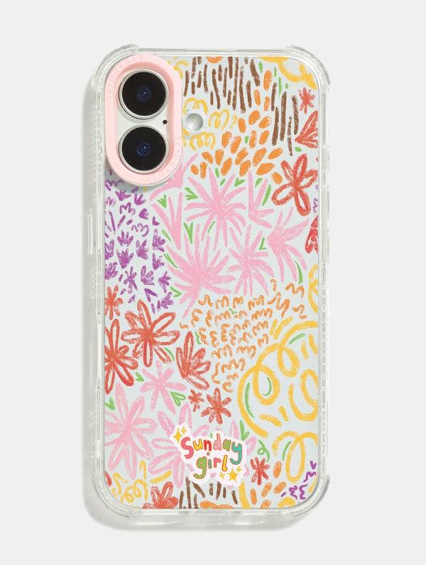 Skinnydip London Sunday Girl x Skinnydip Floral Shock iPhone Case