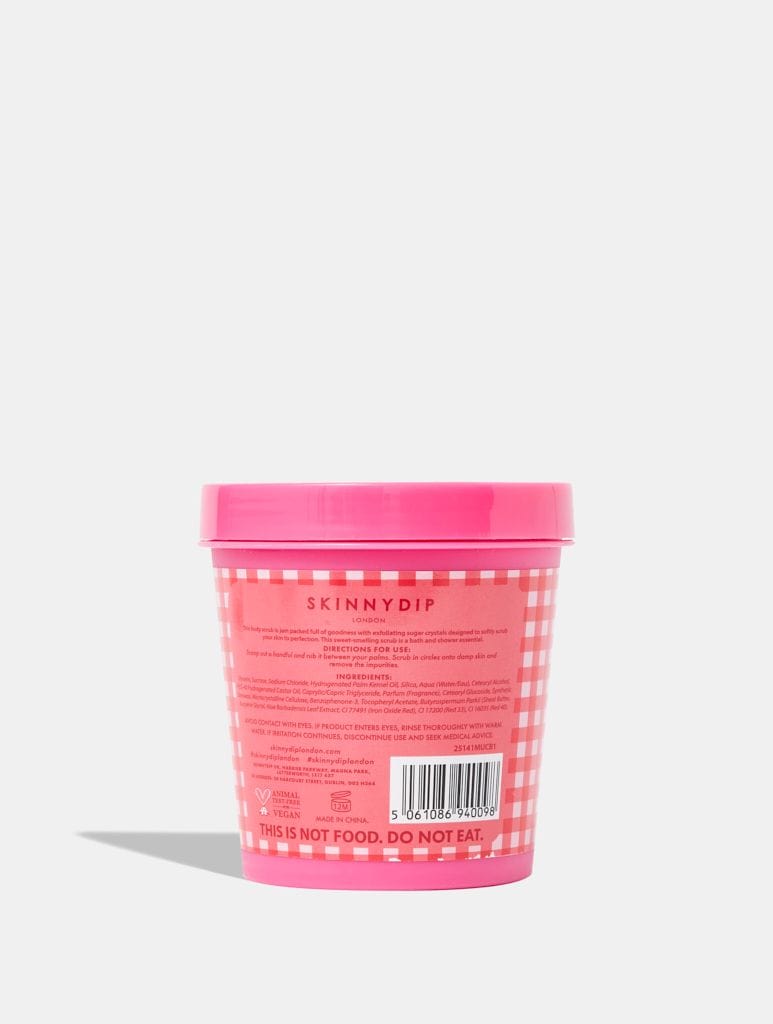 Skinnydip London Supermarket Strawberry Body Scrub 270g – Skinnydip London