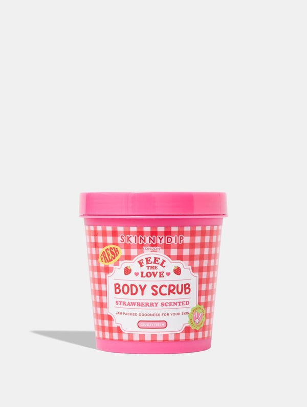 Skinnydip London Supermarket Strawberry Body Scrub 270g – Skinnydip London
