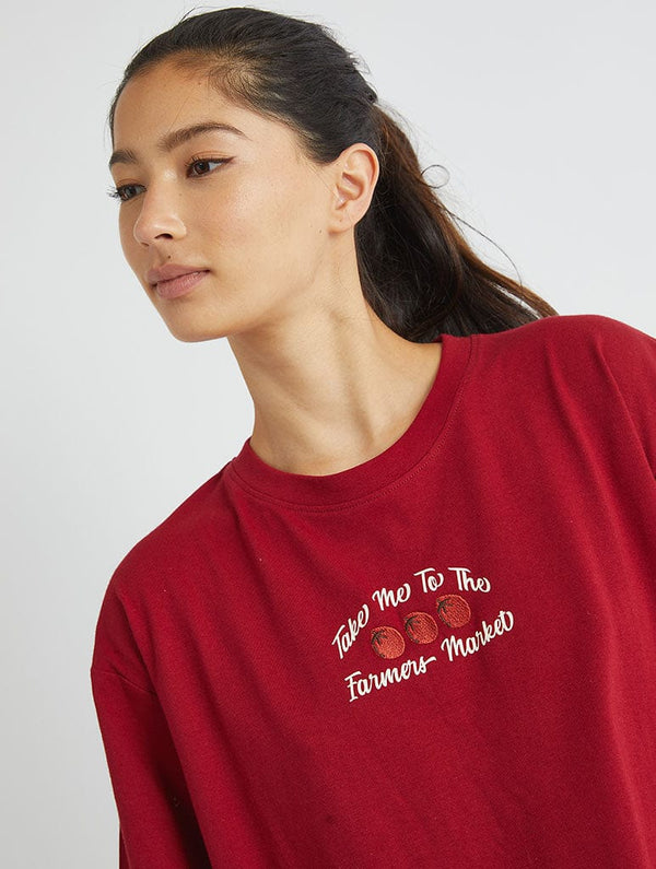 Skinnydip London Take Me To The Farmers Market T-Shirt – Skinnydip London