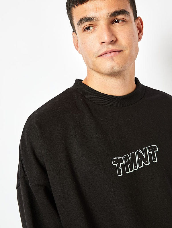 Skinnydip London Teenage Mutant Ninja Turtles Sweatshirt In Black