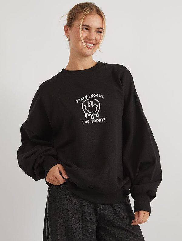 Skinnydip London That's Enough For Today Sweatshirt – Skinnydip London