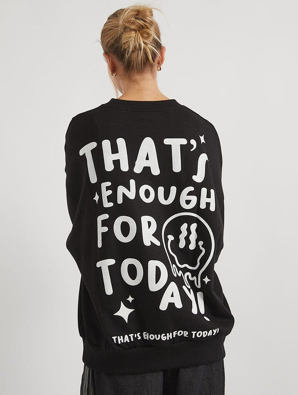 Skinnydip London That's Enough For Today Sweatshirt – Skinnydip London