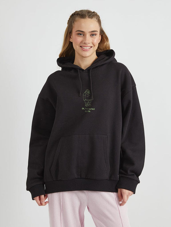 Skinnydip London The Simpsons Android Dungeon Hoodie In Black