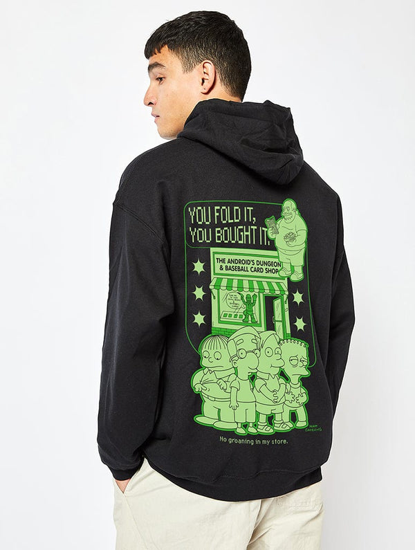 Skinnydip London The Simpsons Android Dungeon Hoodie in Black
