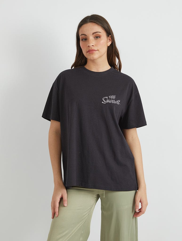 Skinnydip London The Simpsons Android Dungeon T-Shirt In Black