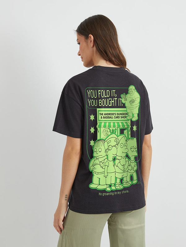 Skinnydip London The Simpsons Android Dungeon T-Shirt in Black