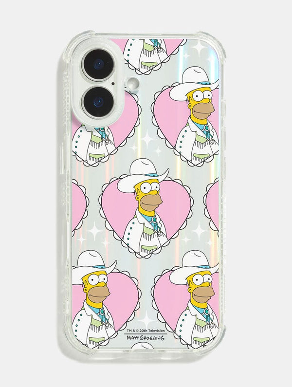 Skinnydip London The Simpsons Cowboy Homer iPhone Case