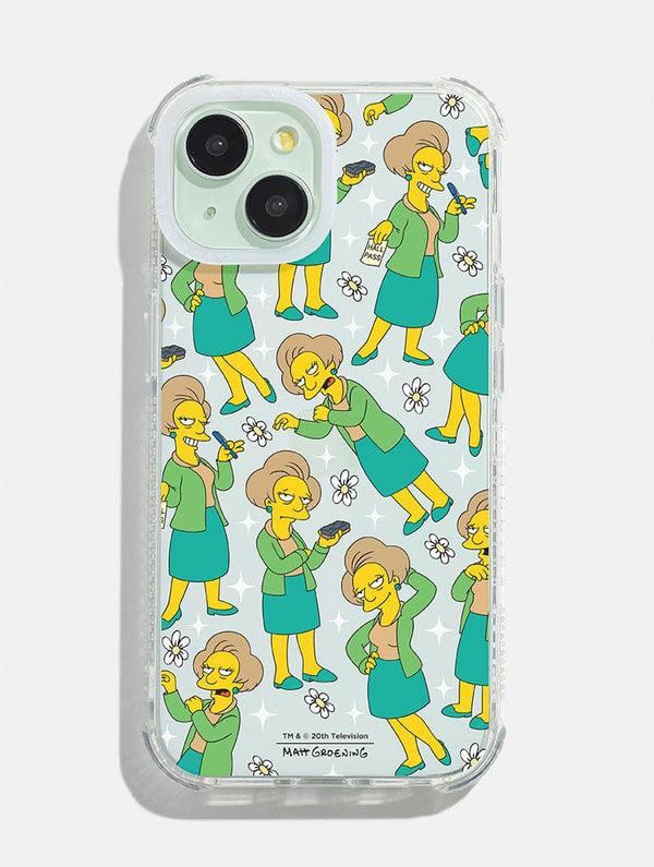 Skinnydip London The Simpsons Edna Krabappel Shock iPhone Case