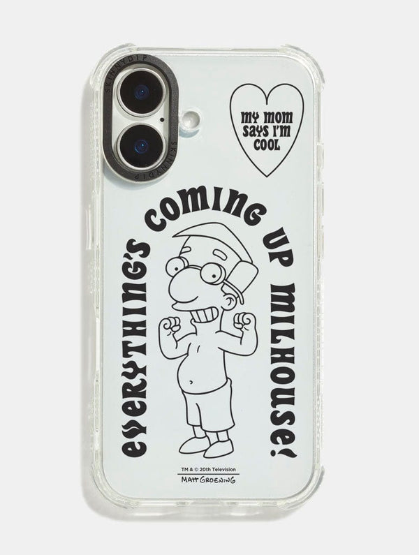 Skinnydip London The Simpsons Everything's Coming Up Milhouse Shock iPhone Case