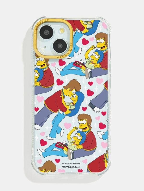 Skinnydip London The Simpsons Homer And Marge Shock iPhone Case