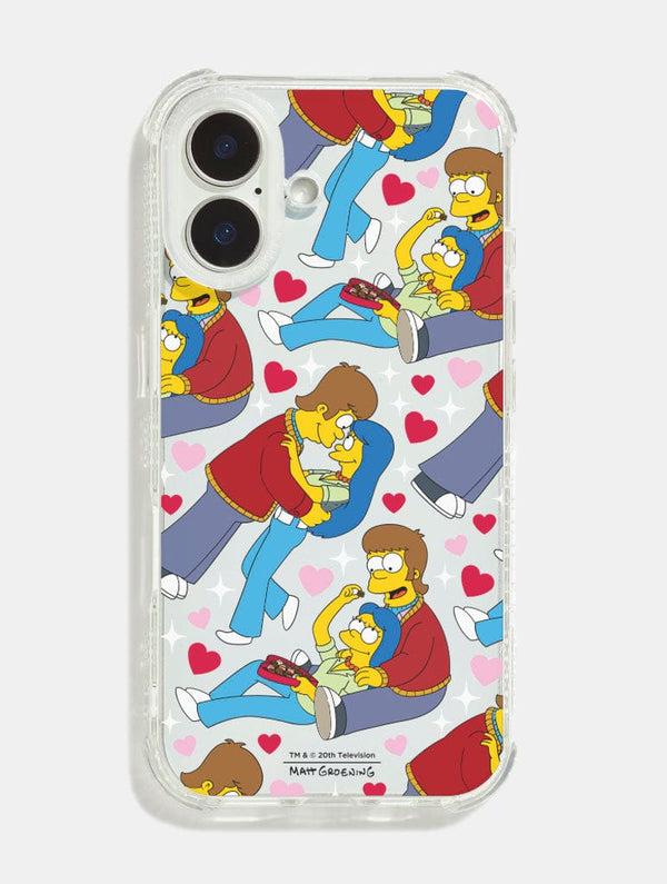 Skinnydip London The Simpsons Homer and Marge Shock iPhone Case