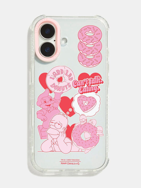 Skinnydip London The Simpsons Lard Lard Donuts Shock iPhone Case