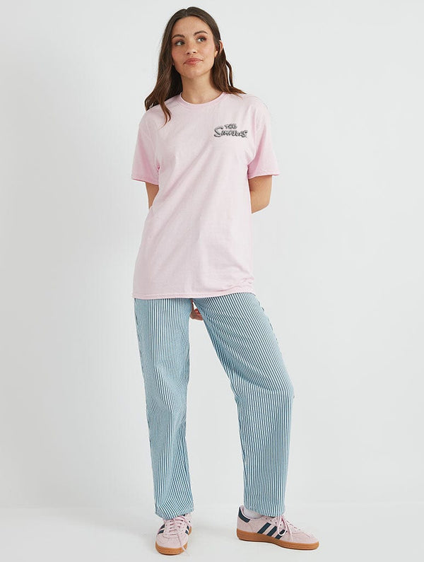 Skinnydip London The Simpsons Lisa Is Sad T-Shirt In Pink