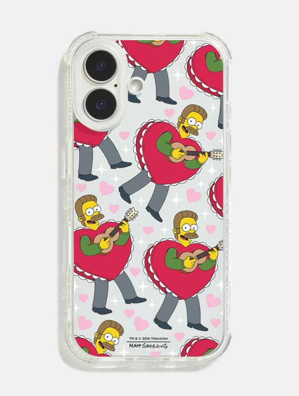 Skinnydip London The Simpsons Ned Flanders Shock iPhone Case