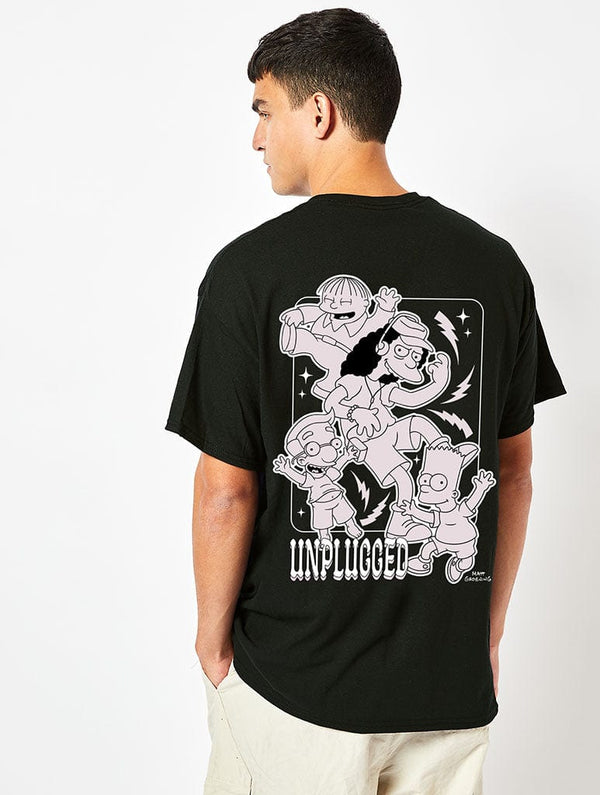 Skinnydip London The Simpsons Otto Mann T-Shirt In Black