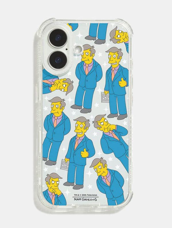 Skinnydip London The Simpsons Principal Skinner Shock iPhone Case