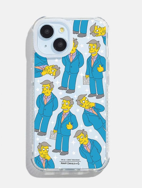 Skinnydip London The Simpsons Principal Skinner Shock iPhone Case