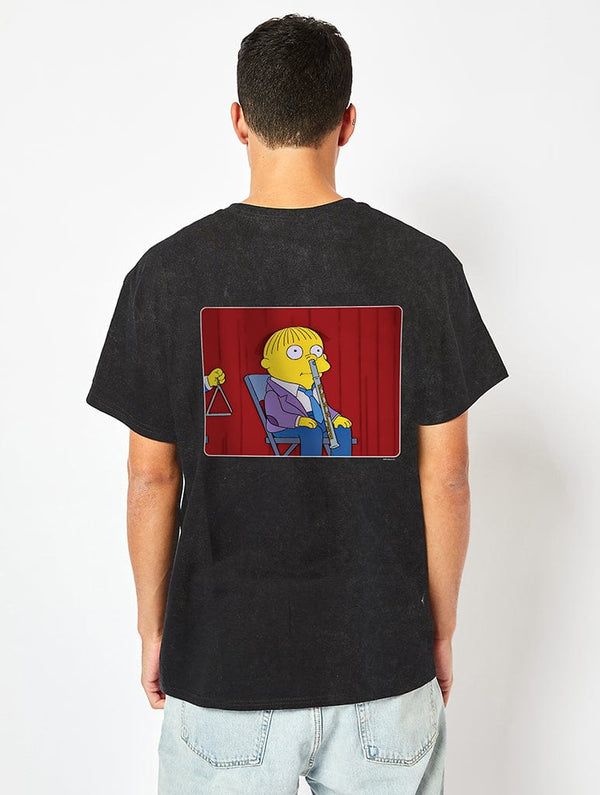 Skinnydip London The Simpsons Ralph Flute T-Shirt in Acid Wash