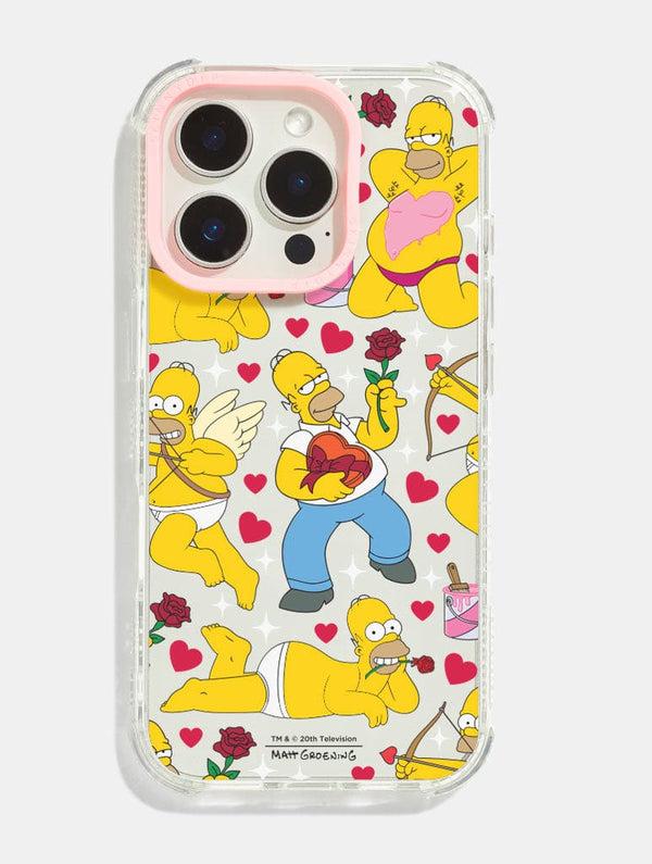 Skinnydip London The Simpsons Romantic Homer Shock iPhone Case
