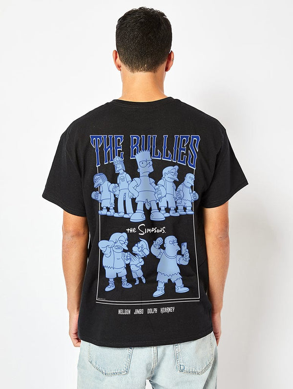Skinnydip London The Simpsons The Bullies T-Shirt in Black