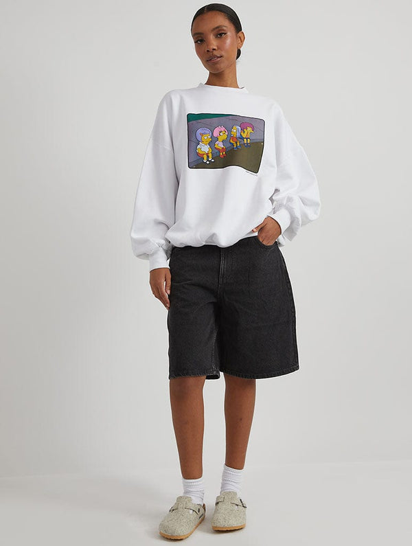 Skinnydip London The Simpsons X Skinnydip Bart On The Road Sweatshirt