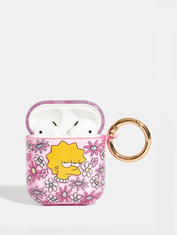 Skinnydip London The Simpsons X Skinnydip Lisa Floral AirPods Case