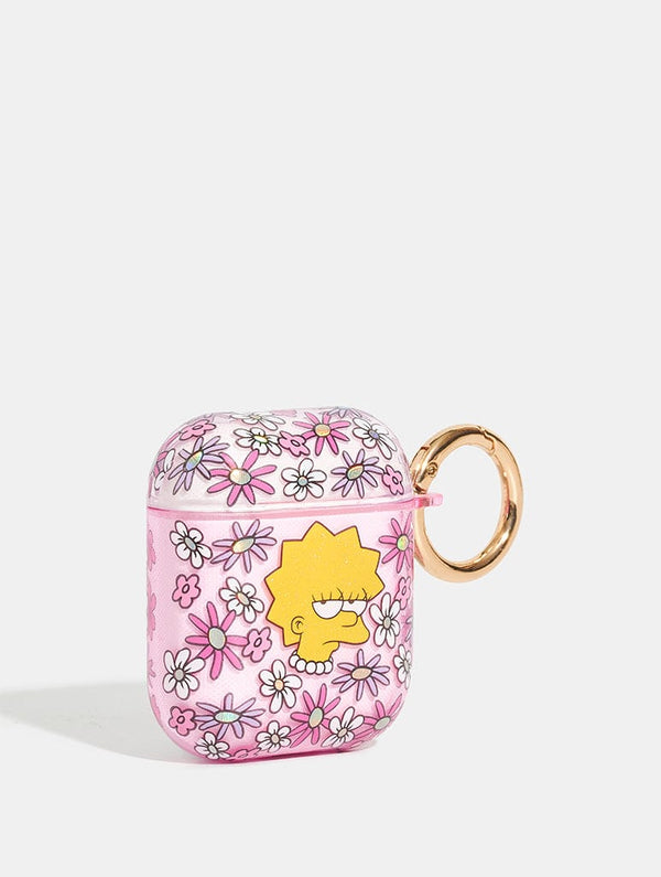 Skinnydip London The Simpsons X Skinnydip Lisa Floral AirPods Case
