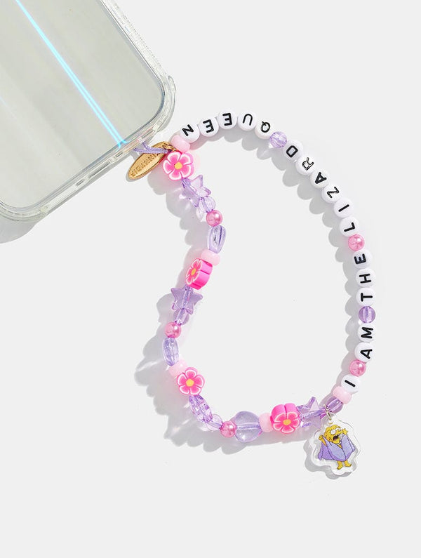 Skinnydip London The Simpsons X Skinnydip Lizard Queen Phone Strap