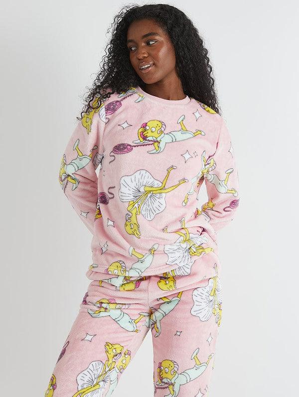 Skinnydip London The Simpsons x Skinnydip Mr Burns Fleece Pyjama Set – Skinnydip London