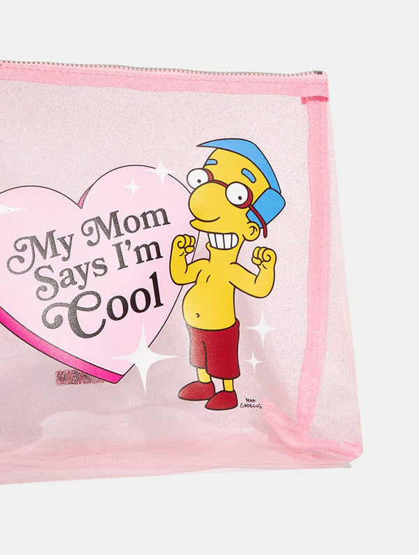 Skinnydip London The Simpsons X Skinnydip My Mom Says I'm Cool Wash Bag