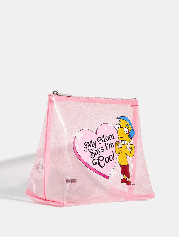 Skinnydip London The Simpsons X Skinnydip My Mom Says I'm Cool Wash Bag