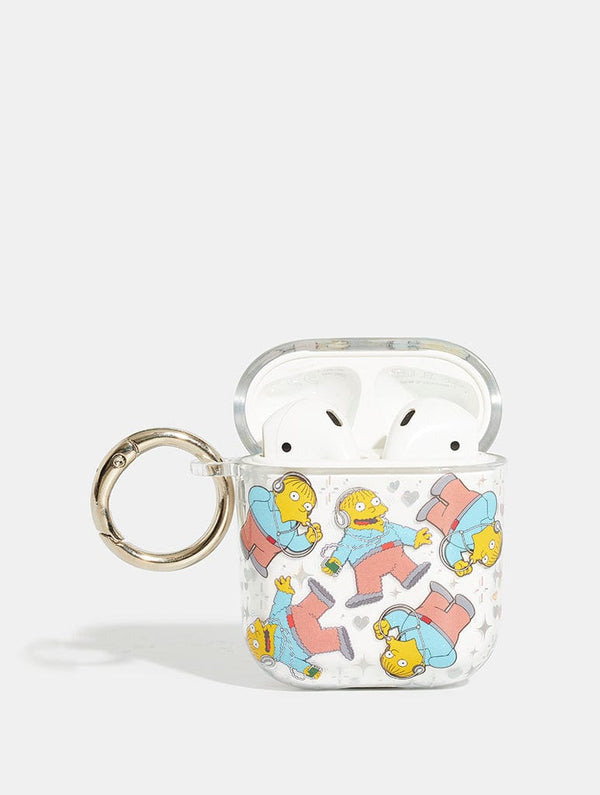 Skinnydip London The Simpsons X Skinnydip Ralph Glitter AirPods Case