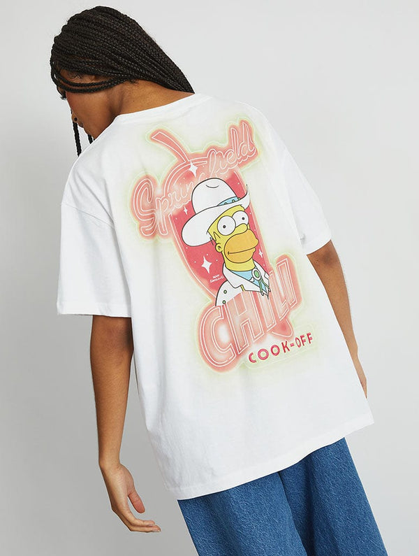 Skinnydip London The Simpsons x Skinnydip Springfield Chilli T-Shirt – Skinnydip London