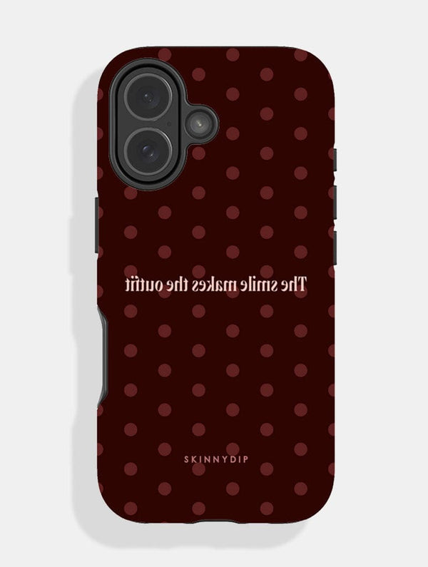 Skinnydip London The Smile Makes the Outfit Ultra Protective iPhone Case – Skinnydip London