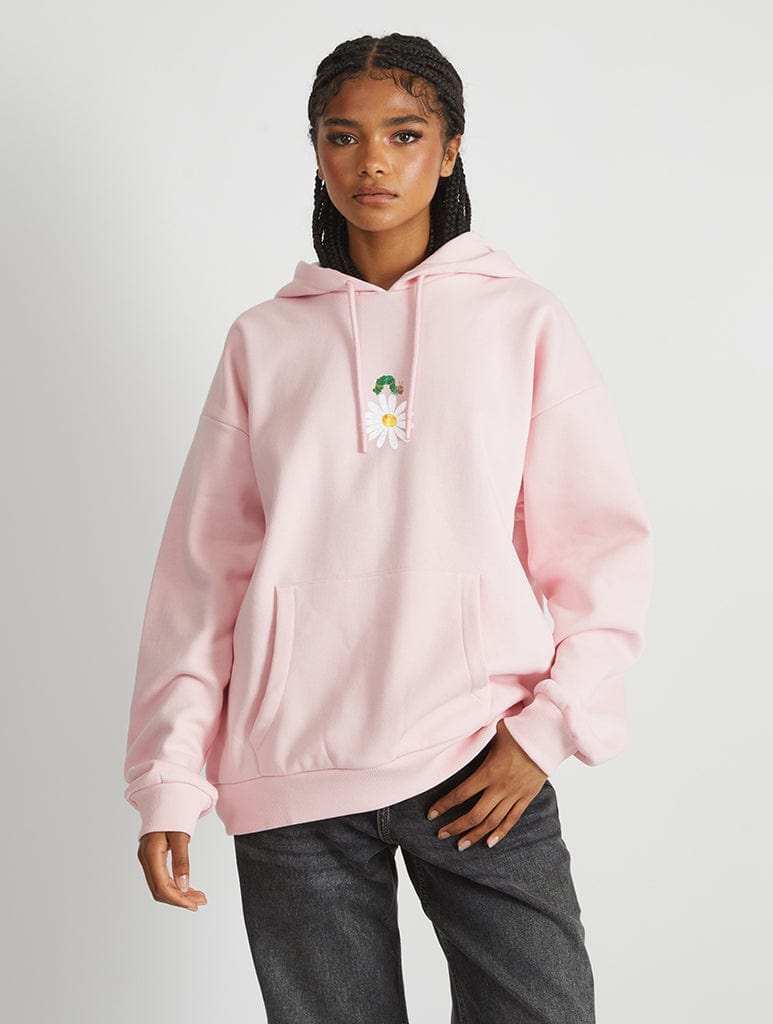 Skinnydip London The Very Hungry Caterpillar Flower Hoodie In Pink