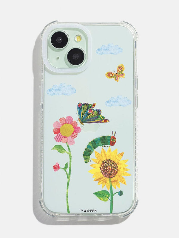 Skinnydip London The Very Hungry Caterpillar x Skinnydip Spring Flowers Shock iPhone Case