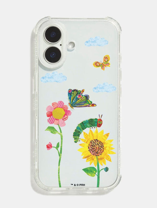 Skinnydip London The Very Hungry Caterpillar x Skinnydip Spring Flowers Shock iPhone Case