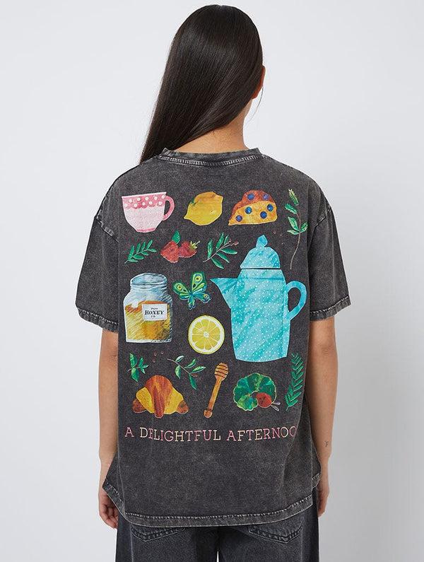 Skinnydip London The Very Hungry Caterpillar x Skinnydip Tea Time T-Shirt