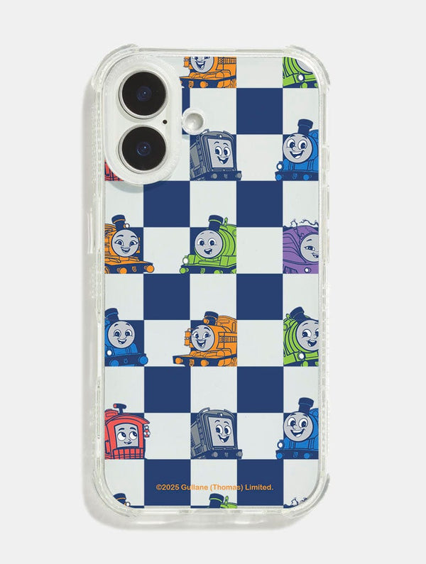 Skinnydip London Thomas The Tank Engine x Skinnydip Checkerboard Shock iPhone Case