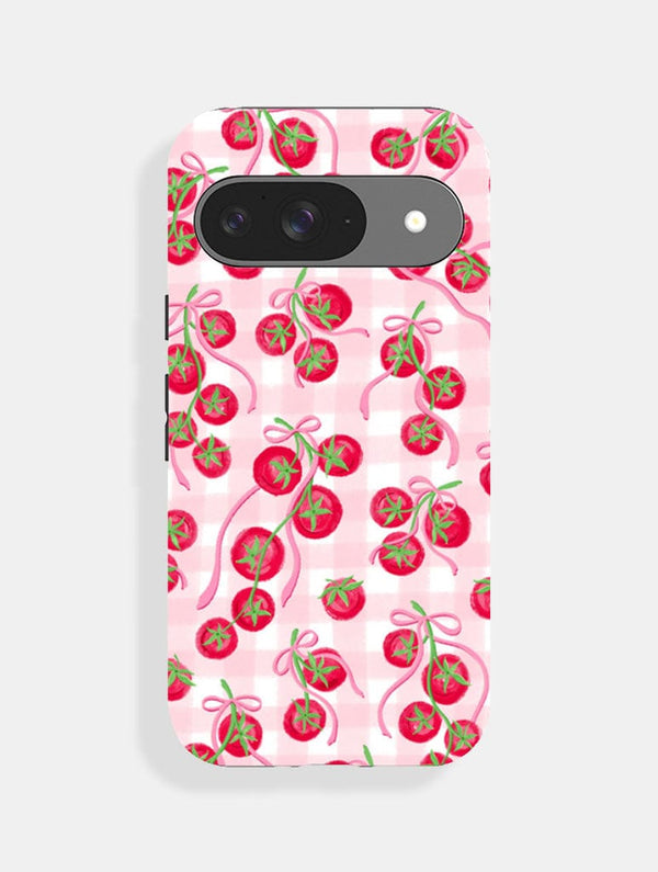 Skinnydip London Tomato Gingham Ultra Protective Google Pixel Case – Skinnydip London