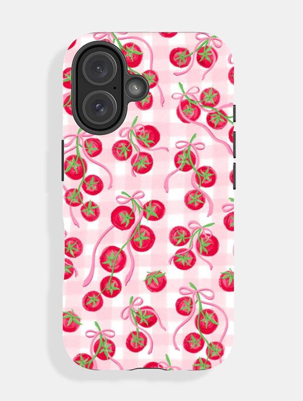 Skinnydip London Tomato Gingham Ultra Protective iPhone Case