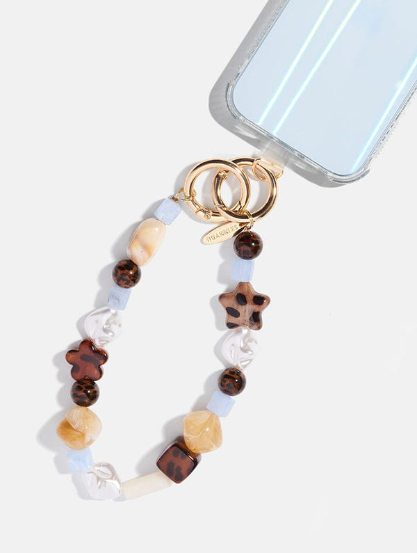 Skinnydip London Tortoise Shell Blue Beaded Charm Strap – Skinnydip London